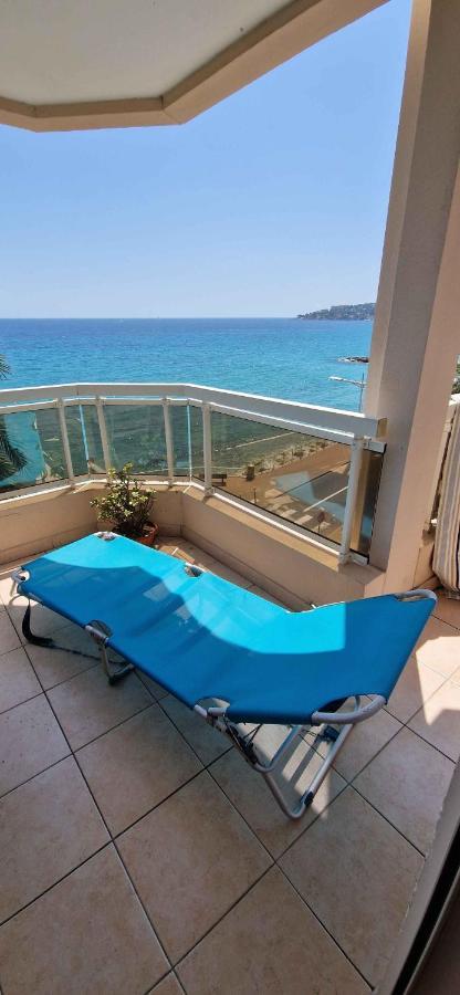 Appartement Bord De Mer Avec Garage 芒通 外观 照片