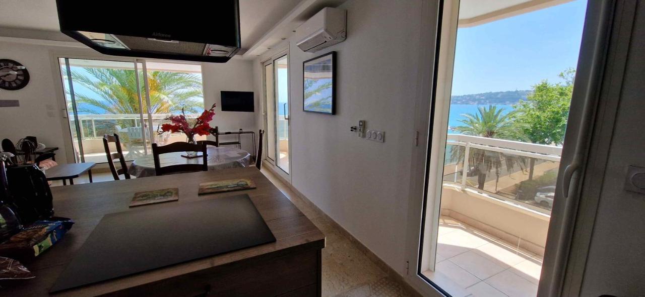 Appartement Bord De Mer Avec Garage 芒通 外观 照片