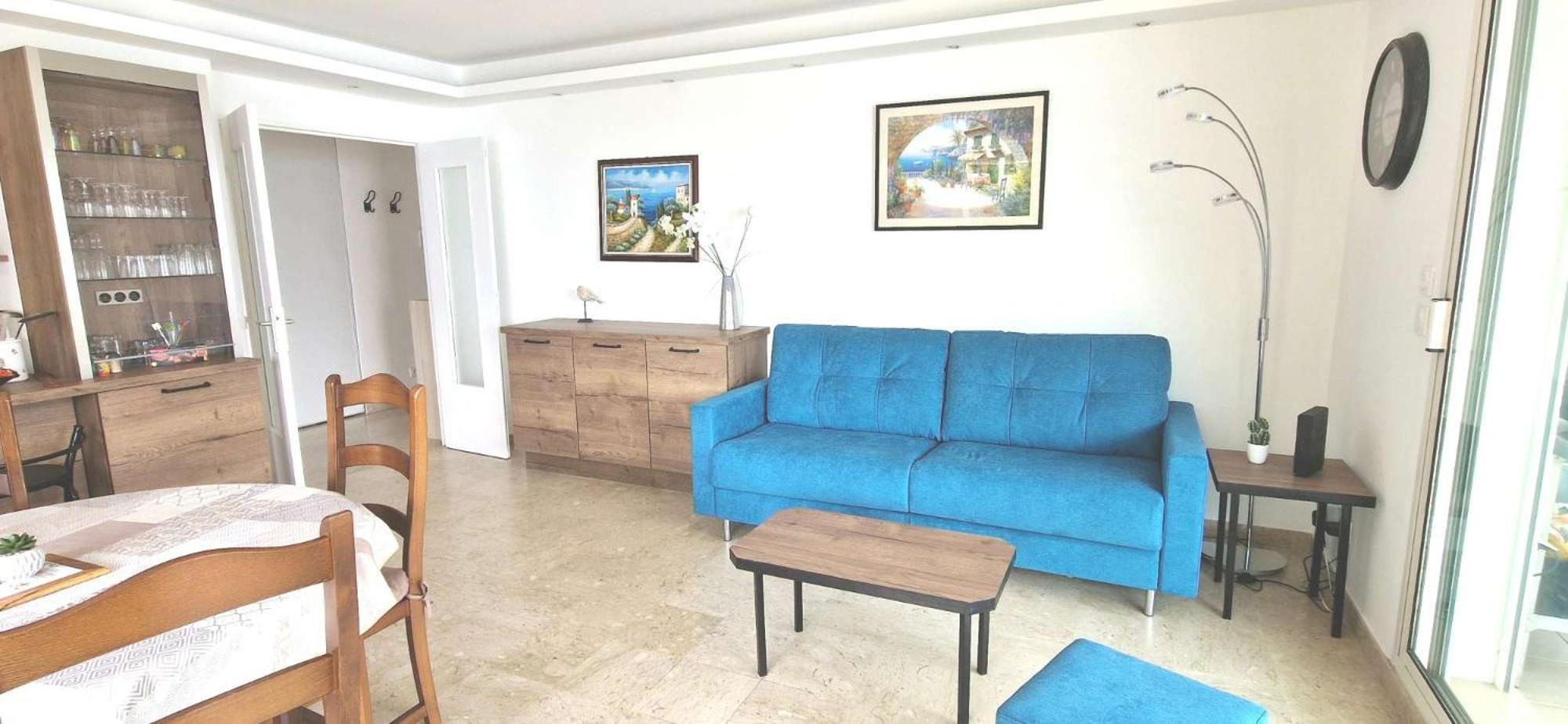 Appartement Bord De Mer Avec Garage 芒通 外观 照片